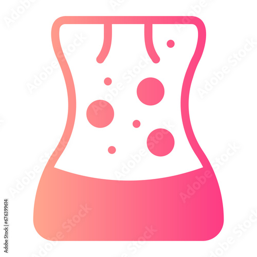 back gradient icon
