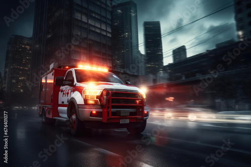 Critical Care Commute: Ambulance Scene