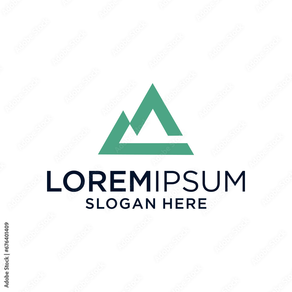 creative sample design mountane logo landscape island creative sample design mountane logo landscape island