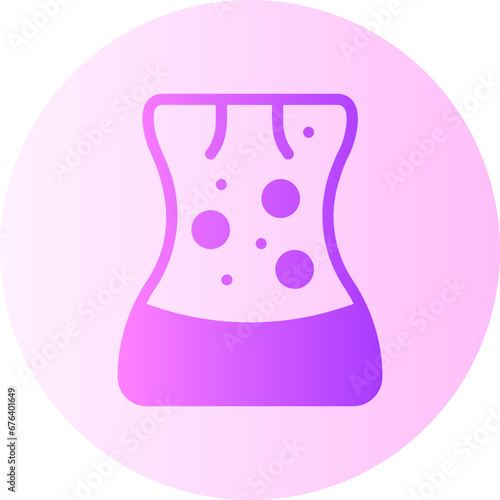 back gradient icon
