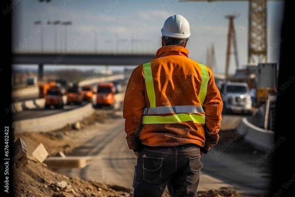 Structural Inspection at Road Construction Site Structural Inspection at Road Construction Site