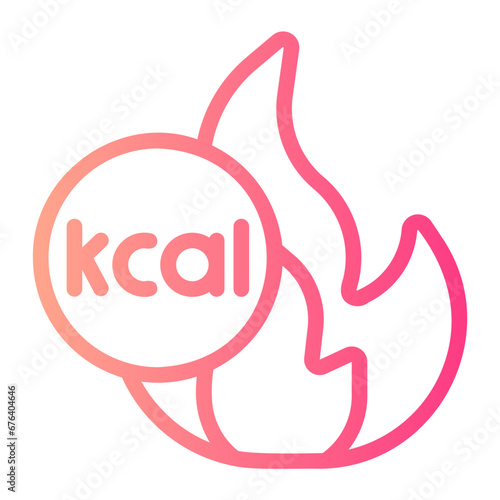 calories gradient icon