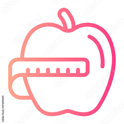 diet gradient icon
