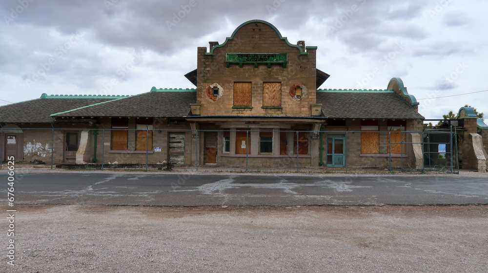 Fototapeta premium The Rhyolite Nevada Ghost Town