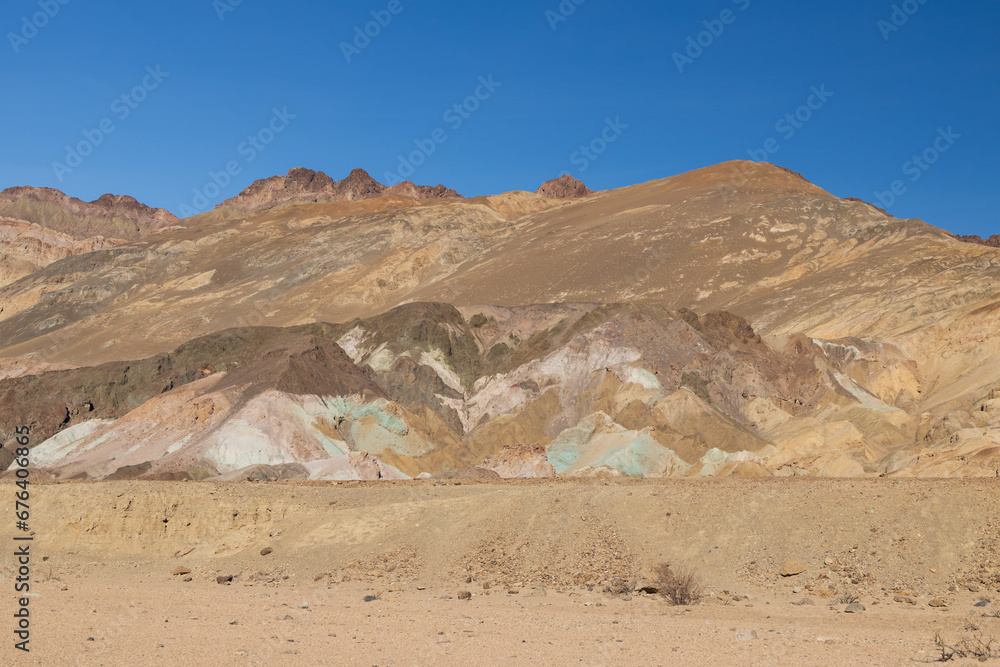 Colorful rock formations at Death Valley National Park, California, USA