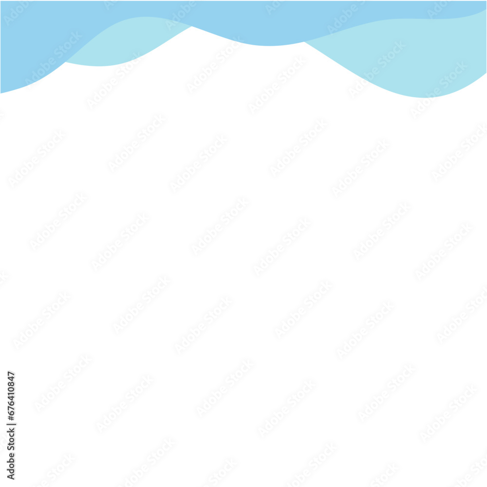 Obraz premium Colorful Abstract Top Border