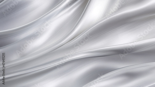 Silver Elegance of Texture PowerPoint Background in Silver Color.