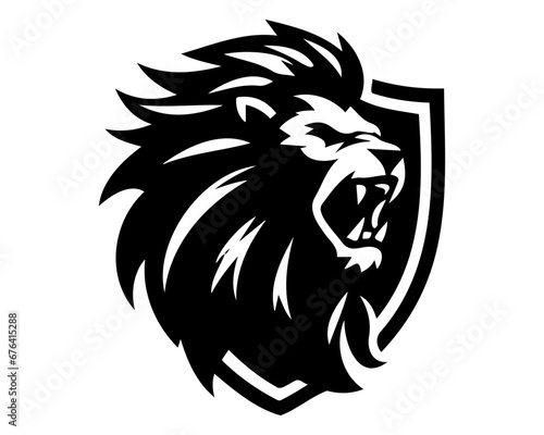 abstract  animal  defense  design  emblem  head  heraldic  king  lion  lion head  lion logo  logo  logotype  mascot  power  pride  silhouette  strenght  style  tattoo  wild  abstract  animal  defense 