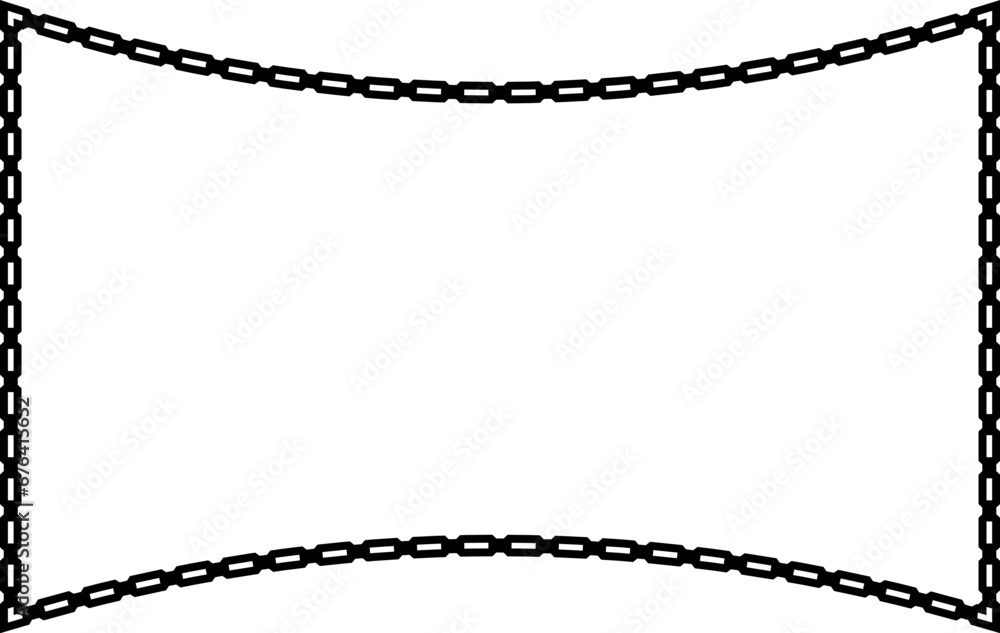 Rectangle shape Chain round frame Chain let design texture decorative vintage frames silhouette black ornamental label frames banners vector retro badges elements symbols ornate ribbon borders isolate Rectangle shape Chain round frame Chain let design texture decorative vintage frames silhouette black ornamental label frames banners vector retro badges elements symbols ornate ribbon borders isolate