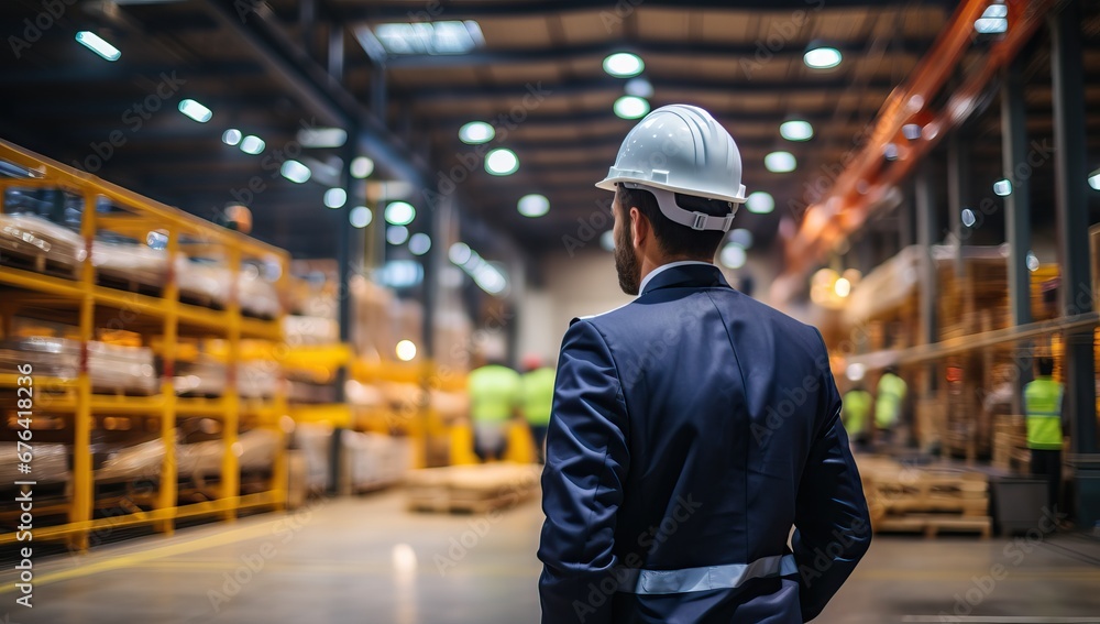 Warehouse Supervisor Overseeing Operations Warehouse Supervisor Overseeing Operations