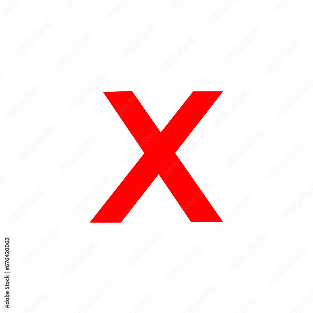 Set of grunge x sign. Hand drawn x marks Set of grunge x sign. Hand drawn x marks