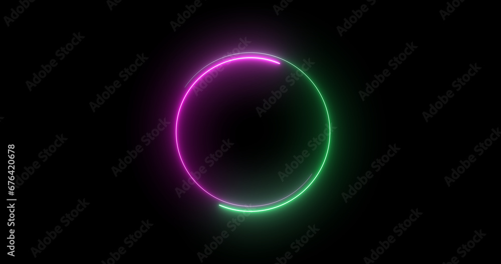 Futuristic neon-colored retro-style glowing circles motion graphic. Loop animation video of neon glowing stylish circle shape bg. Neon lights. circle lights illustration. Futuristic neon-colored retro-style glowing circles motion graphic. Loop animation video of neon glowing stylish circle shape bg. Neon lights. circle lights illustration.