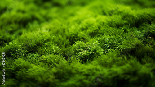 Mossy Green Nature Macro Background