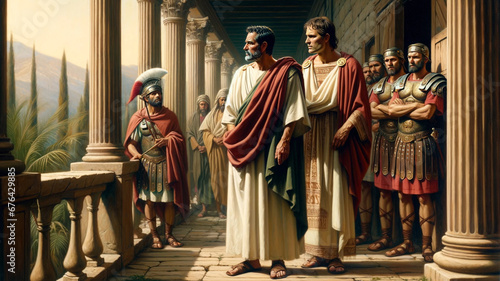 Fotografie, Obraz The Roman Verdict: Pilate's Confrontation with Christ