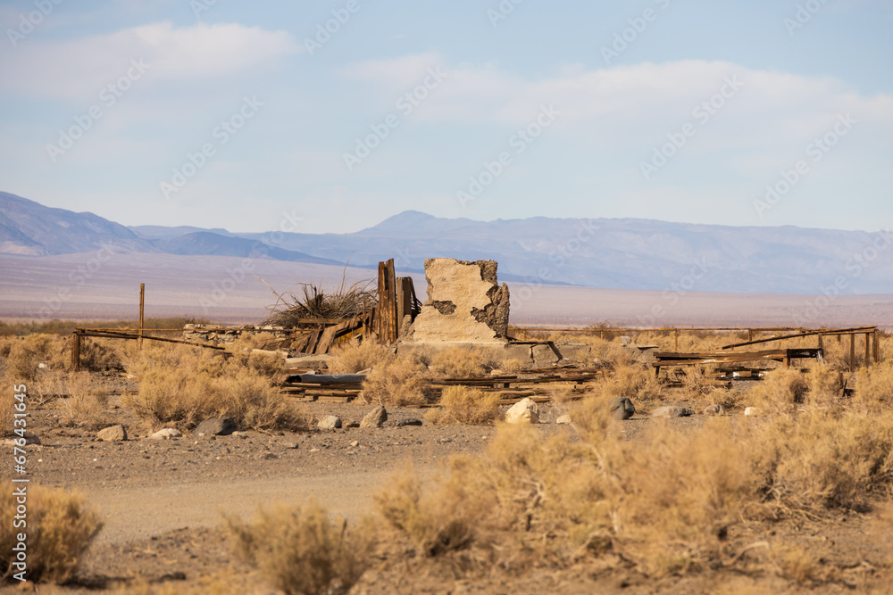 Ghost town in Death Valley National Park, California