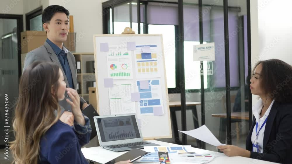 ux developers and ui designers brainstorm prototype layouts for mobile ...