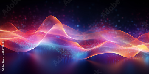 Abstract background with fire  Spiritual energy concept.