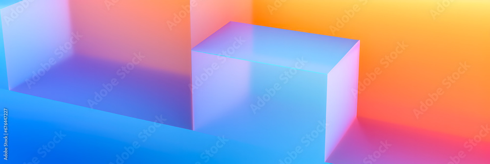 Smarte bunte Elemente als Mockup oder Hintergrund für moderne Produkte, Generiert mit KI. Smarte bunte Elemente als Mockup oder Hintergrund für moderne Produkte, Generiert mit KI.