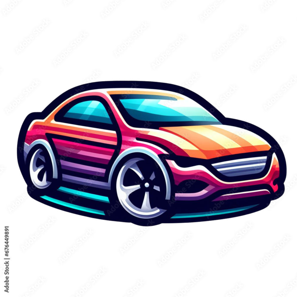 Naklejka premium sports car