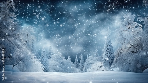 Winter Wallpaper  background breathtaking views and falling snowflakes
