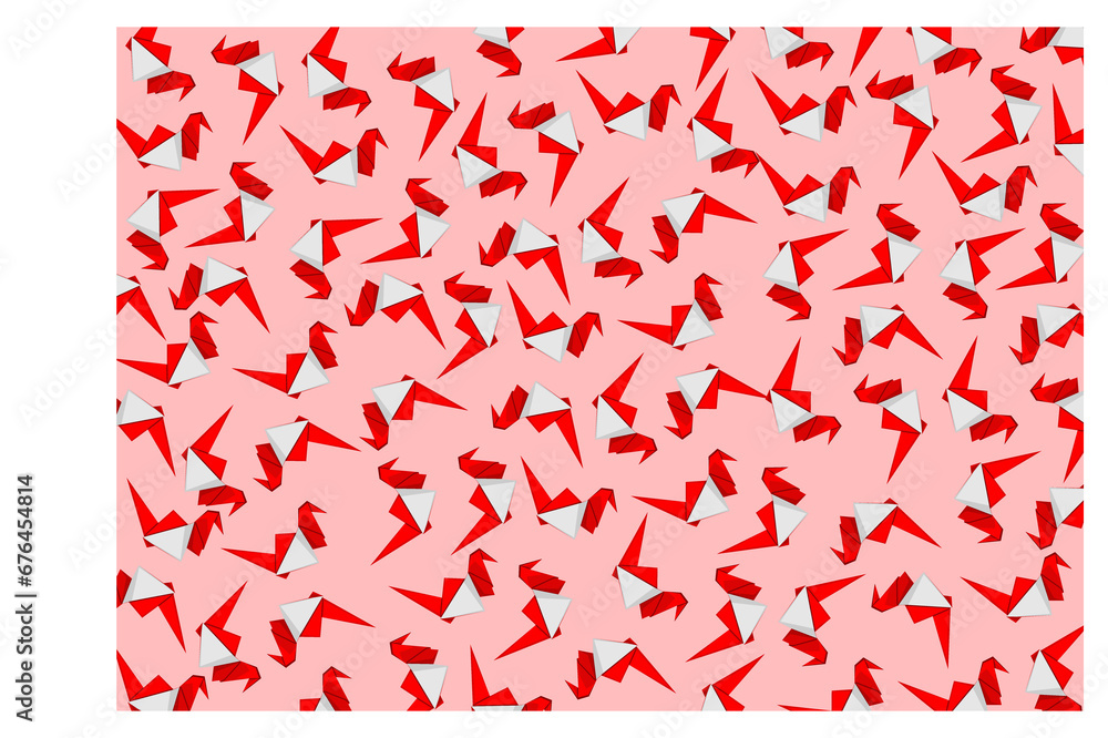 Origami Pattern Background Origami Pattern Background