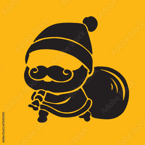 Illustration of santa clause