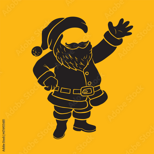 Illustration of santa clause