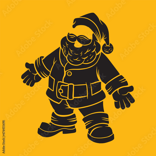 Illustration of santa clause