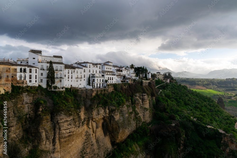 City on a Cliff - Spain