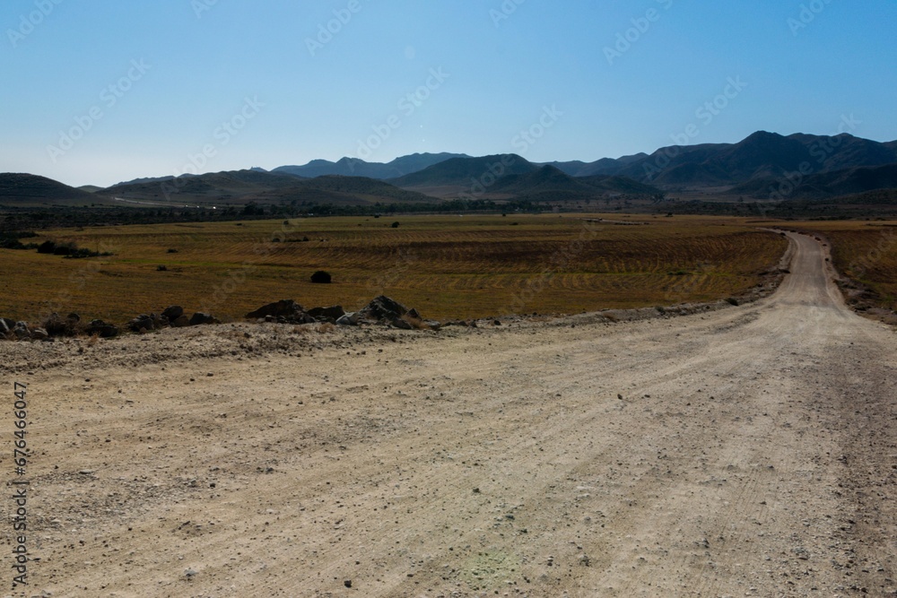 Dirt Roads In Spain