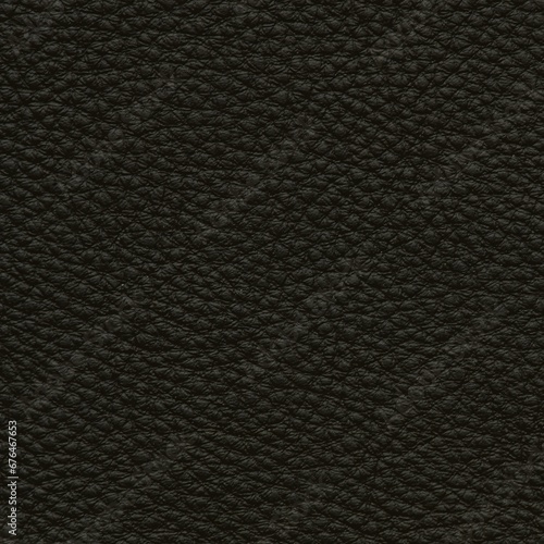 Leather texture background, natural leather material pattern close view square illustration