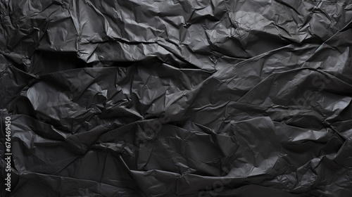 black, creased, wrinkled, crumpled paper background