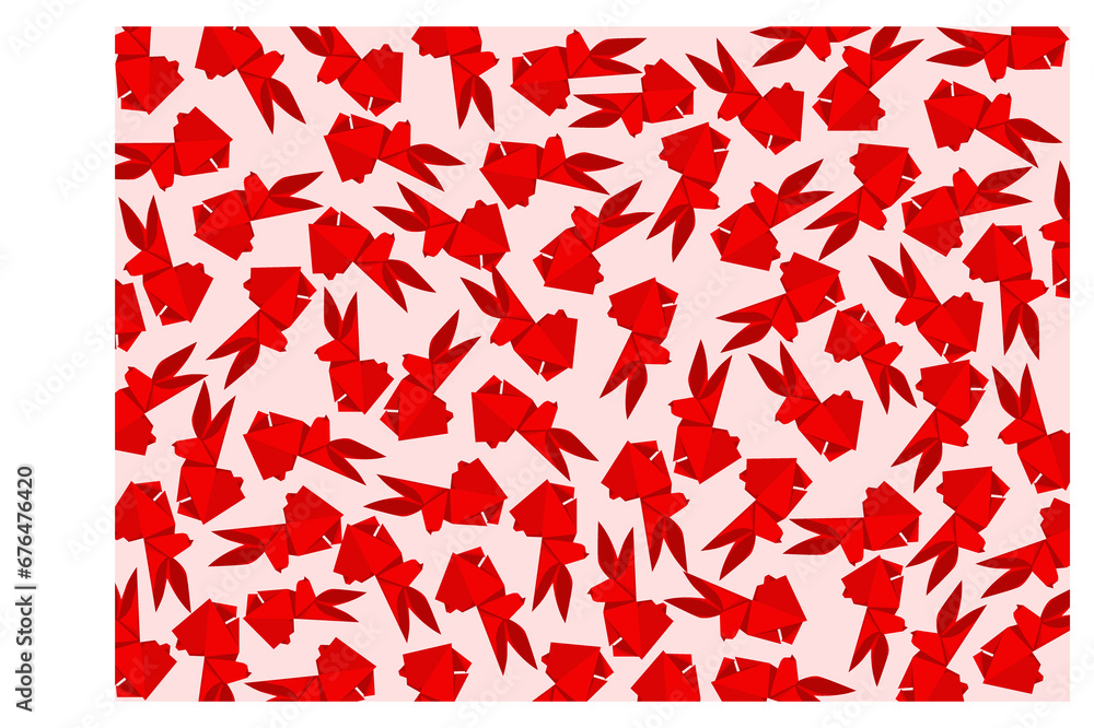 Origami Pattern Background