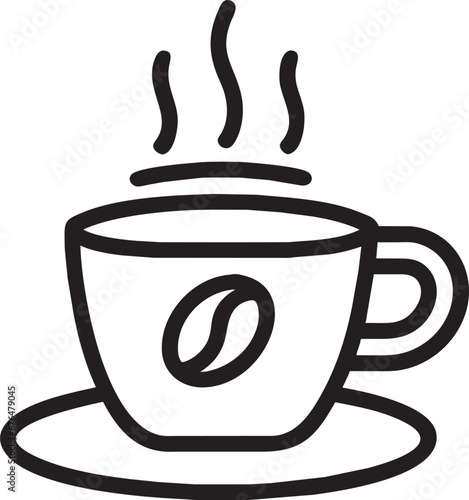 coffe  icon outline