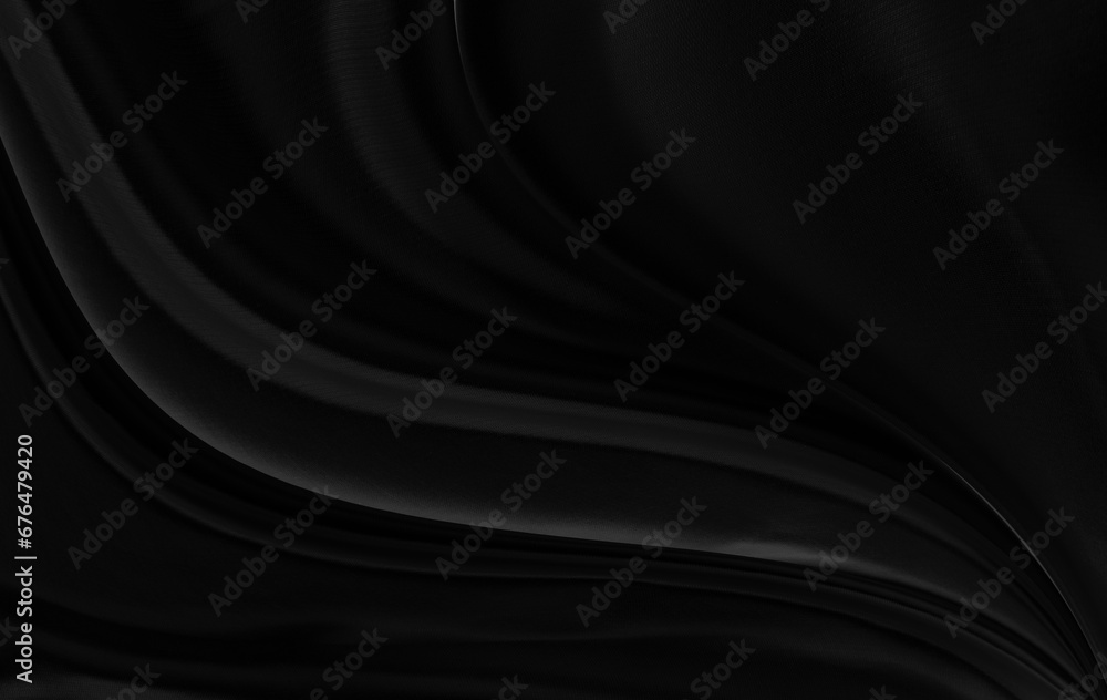 Black gray satin dark fabric texture luxurious shiny that is abstract silk cloth background with patterns soft waves blur beautiful. Black gray satin dark fabric texture luxurious shiny that is abstract silk cloth background with patterns soft waves blur beautiful.