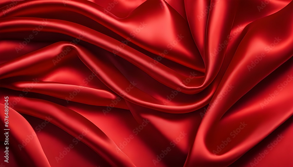 beautiful elegant red silk satin fabric background, with waves and folds Texture luxury, sexy background. beautiful elegant red silk satin fabric background, with waves and folds Texture luxury, sexy background.