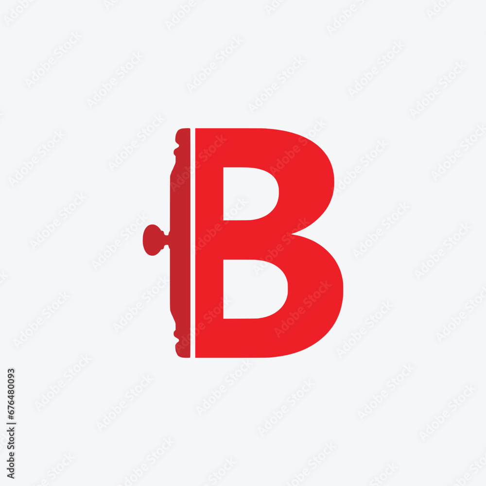 letters b text logo design vector format letters b text logo design vector format