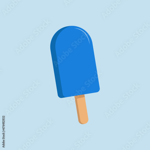 
Ice cream in vector style