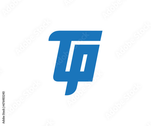 PT letter logo design vector design 