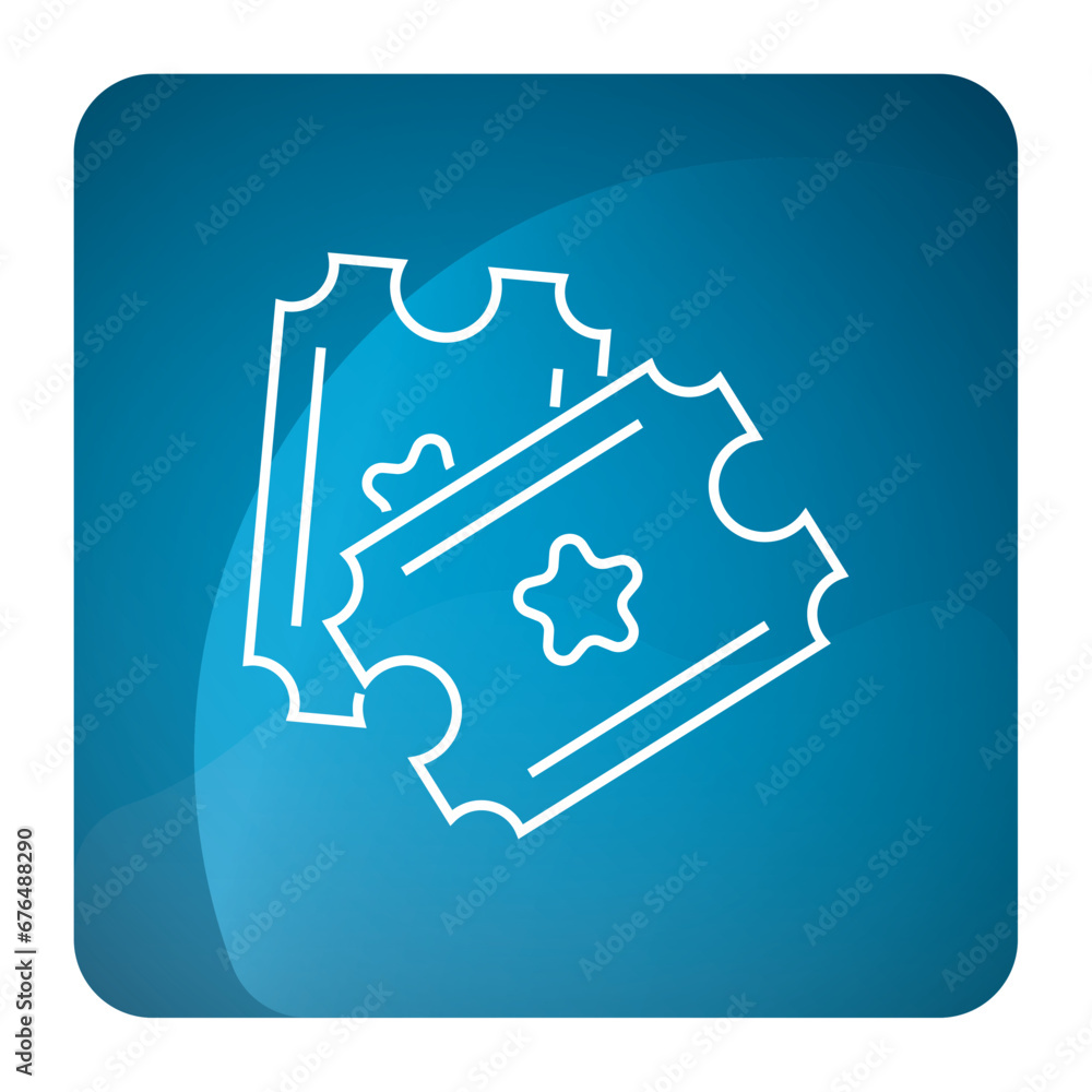 Isolated amusement park ticket icon Vector Isolated amusement park ticket icon Vector
