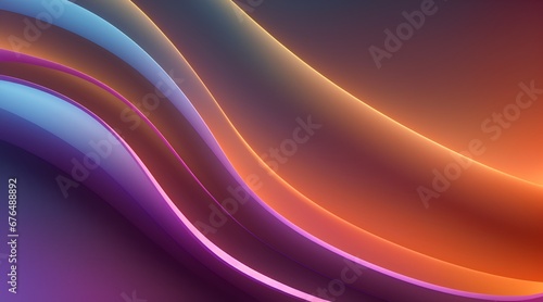Grainy gradient curve texture background. Modern background of gradients and curves with fluid  liquid motion