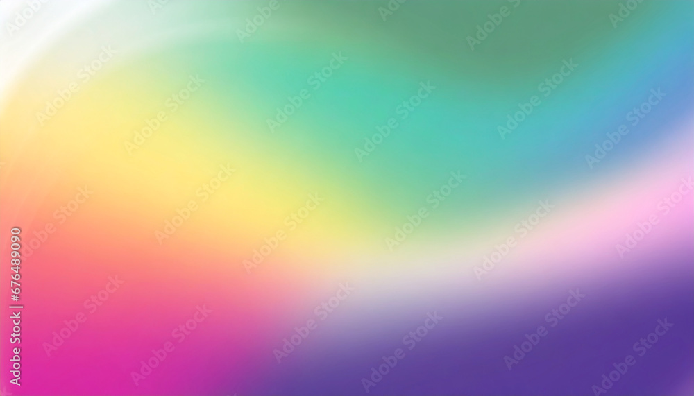 smooth and blurry colorful gradient mesh background modern bright rainbow colors easy editable soft colored vector banner template premium quality