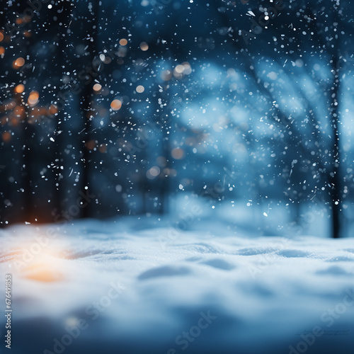  background snow falling at the night  © bmf-foto.de