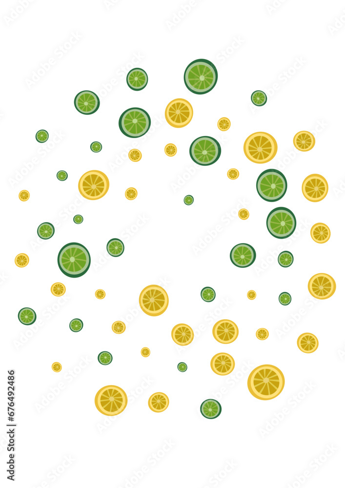 Green Fruit Background White Vector. Lime Graphic Illustration. Yellow Falling Citrus. Juicy Mojito Pattern. Green Fruit Background White Vector. Lime Graphic Illustration. Yellow Falling Citrus. Juicy Mojito Pattern.