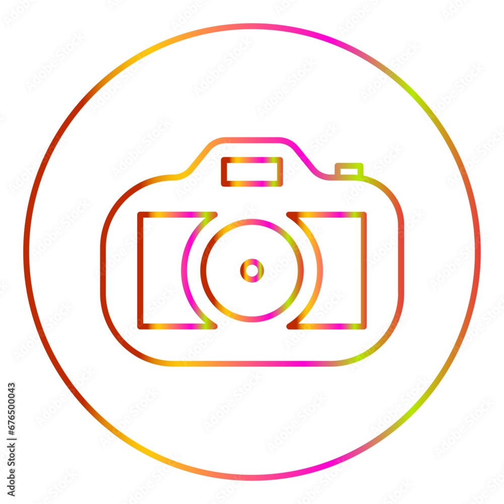 gradient camera icon