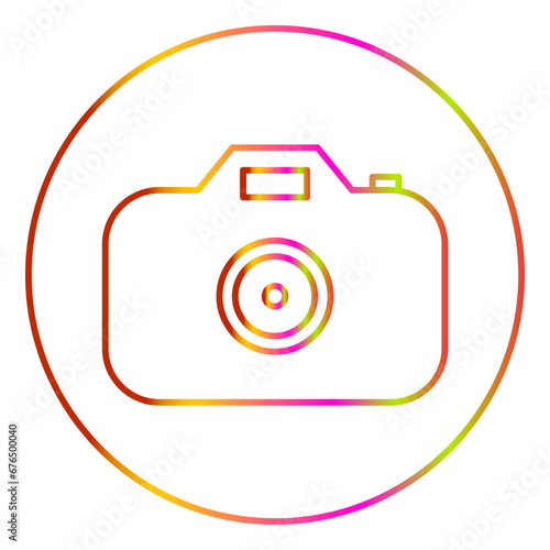 gradient camera icon