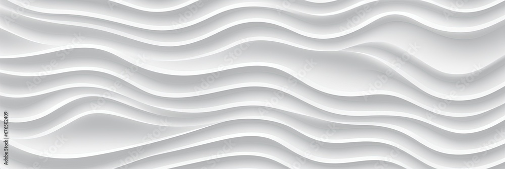 White seamless wave texture pattern. White seamless wave texture pattern.