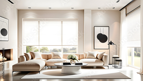 modern interior of living room  © Adnan Haider
