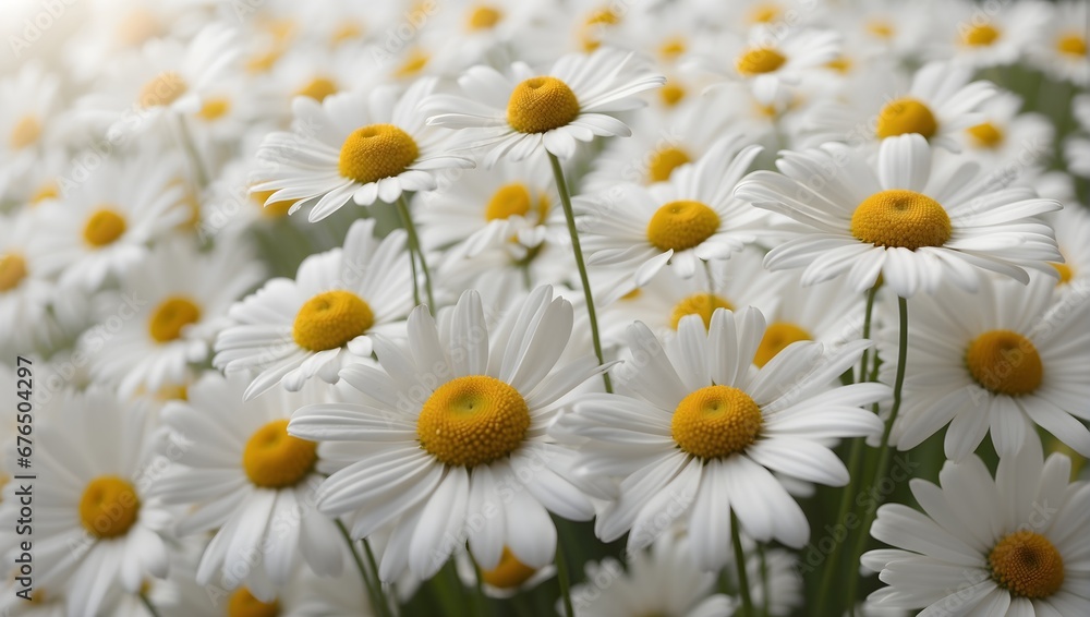 Fototapeta premium field of daisies