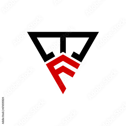 Vector modern and memorable initial letter mf or fm monogram logo, Initial Based Alphabet Icon Logo